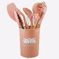 سرویس کفگیر ملاقه و ابزار آشپزی 8 پارچه رومانتیک