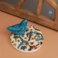 دکوری . جاشمعی . جای وارمر  چوب و سرامیک طرح آوین قطر  8ونیم سانت