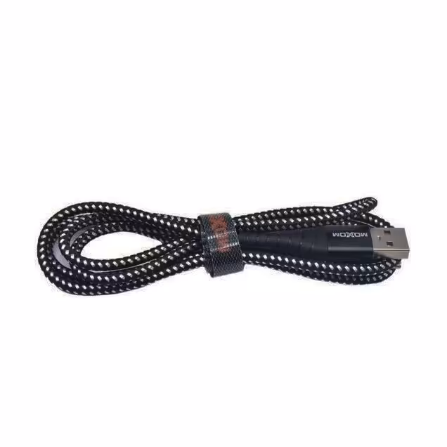 کابل شارژ  USB به USB-C موکسوم مدل MX-CB71 طول 1 متر رنگ مشکی