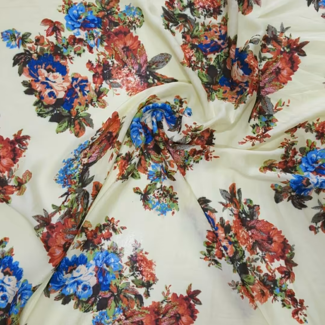 پارچه نخی لیمویی