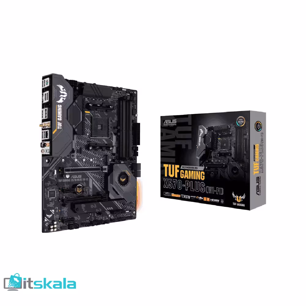 قیمت و خرید مادربرد ایسوس مدل TUF GAMING X570-PLUS WI-FI | ITSKALA