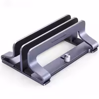 استند عمودی و نظم‌دهنده آلومینیومی دو شیارلپ‌تاپ و تبلت یوگرین LP258