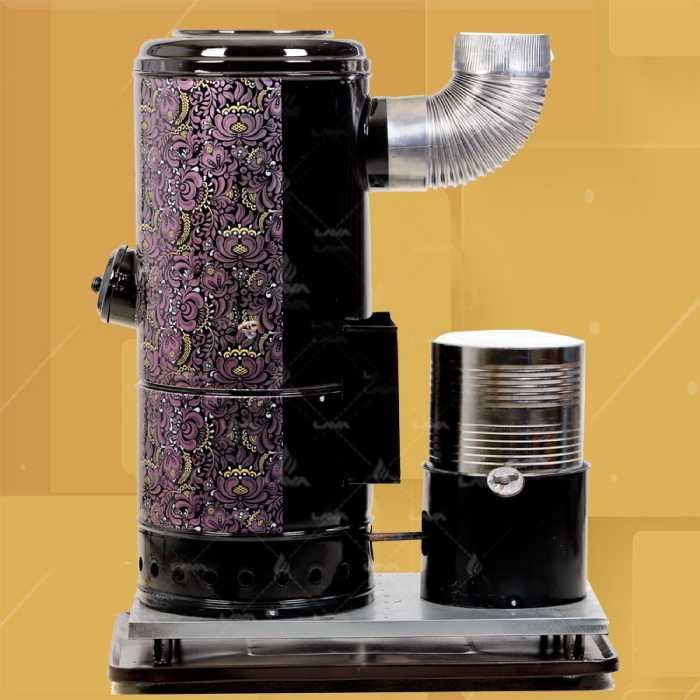 بخاری نفتی گازوییلی سایز 95 کوره چدنی رنگ نسوز لعابی