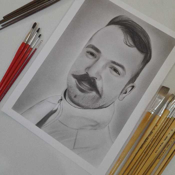 طراحی چهره . کادو تولد