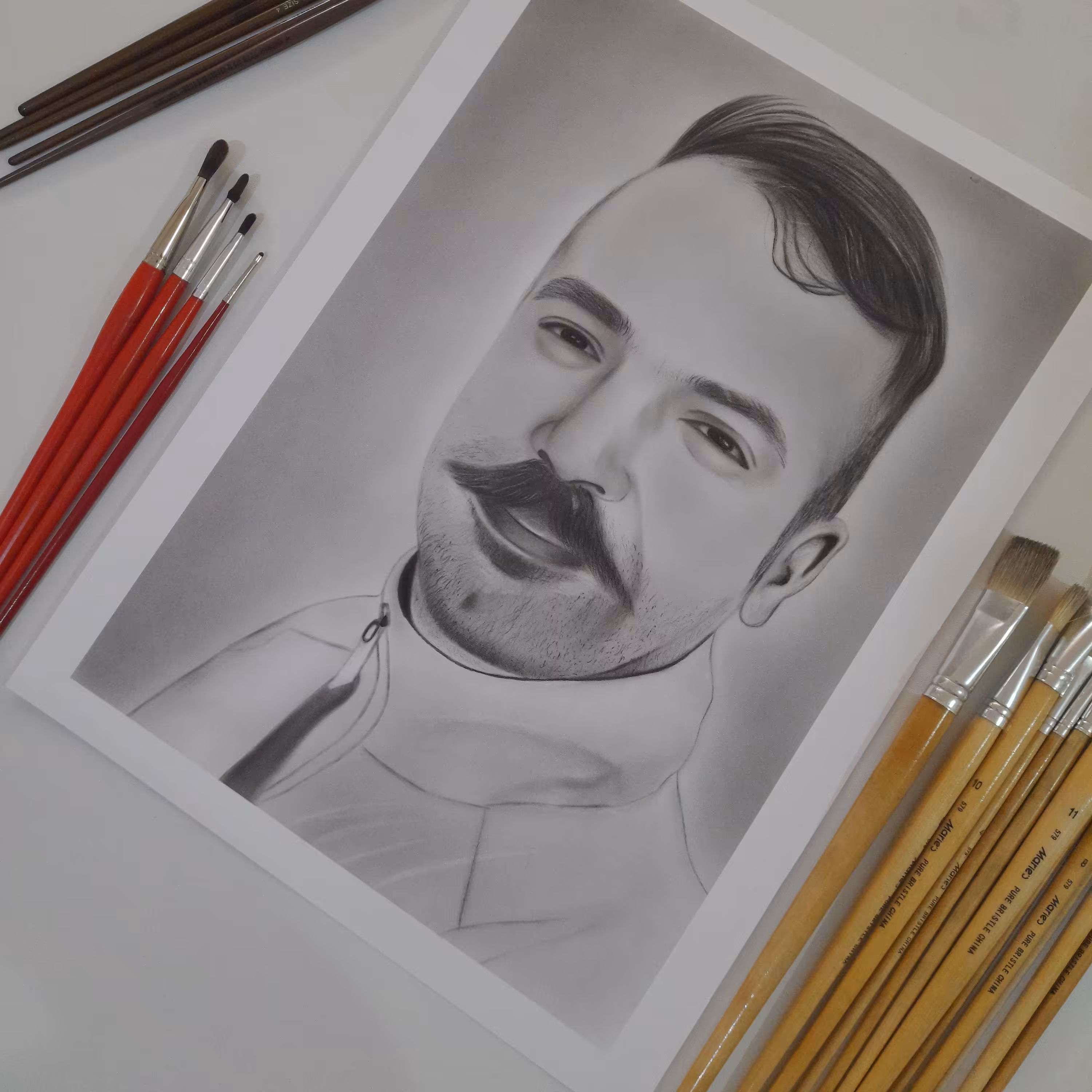 طراحی چهره . کادو تولد