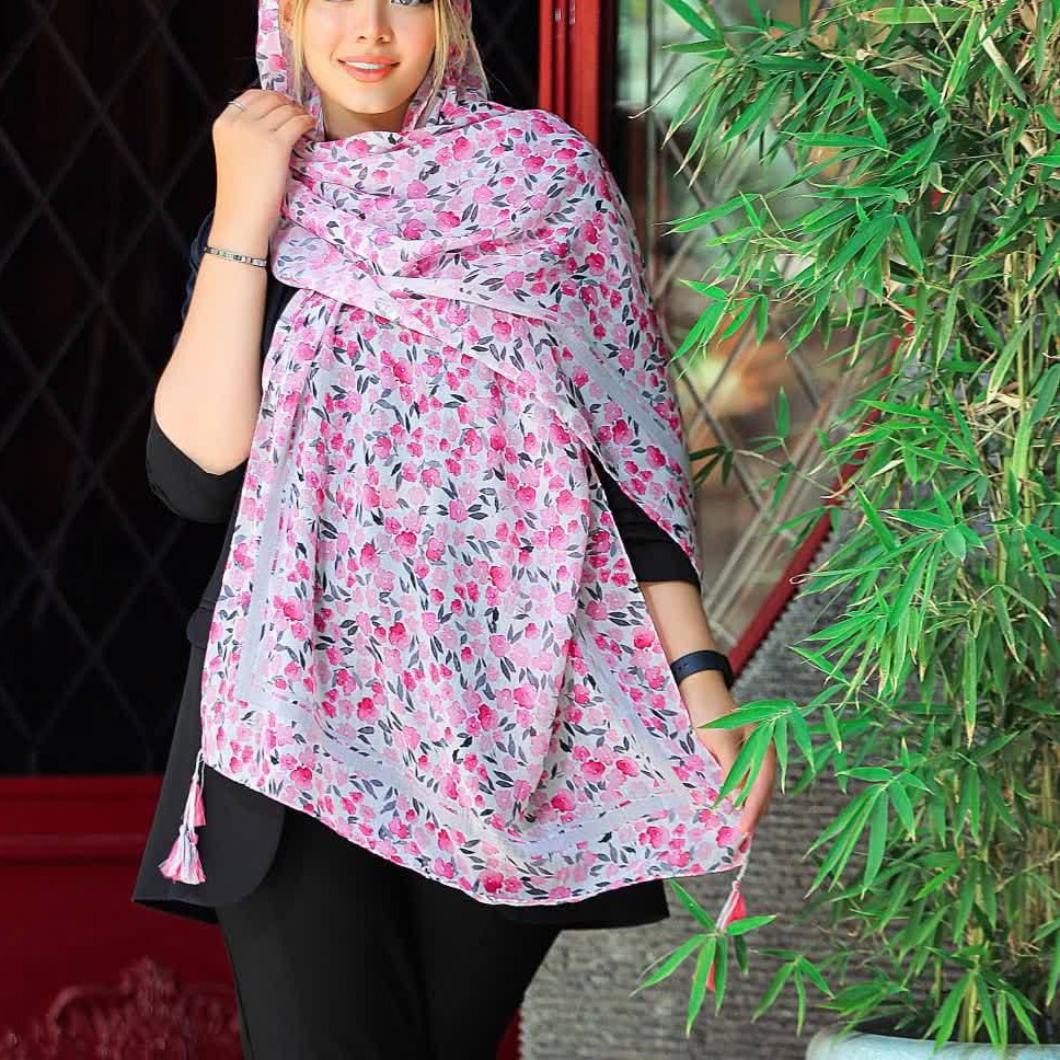 شال زنانه نخی ناز