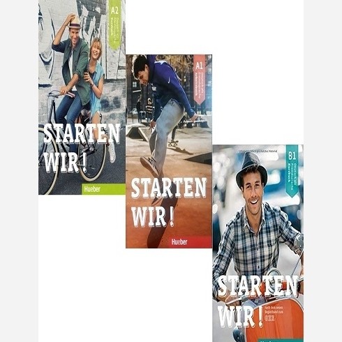 پکیج 3 جلدی کتاب زبان آلمانی اشتارتن ویر Starten Wir (کاغذ تحریر معمولی) اصل
