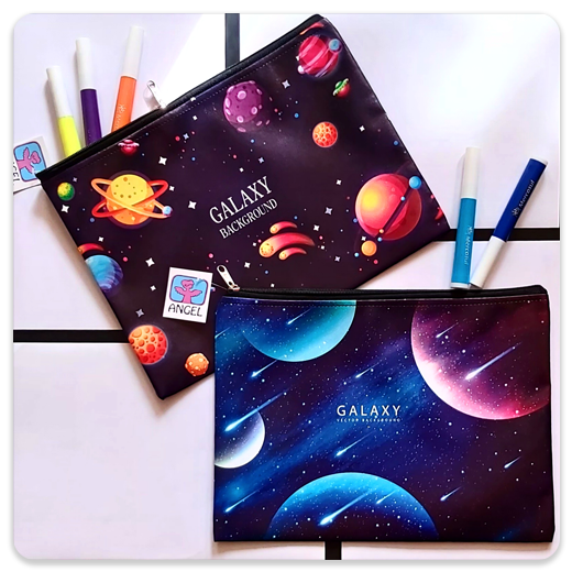 کاور A4 طرح گلکسی