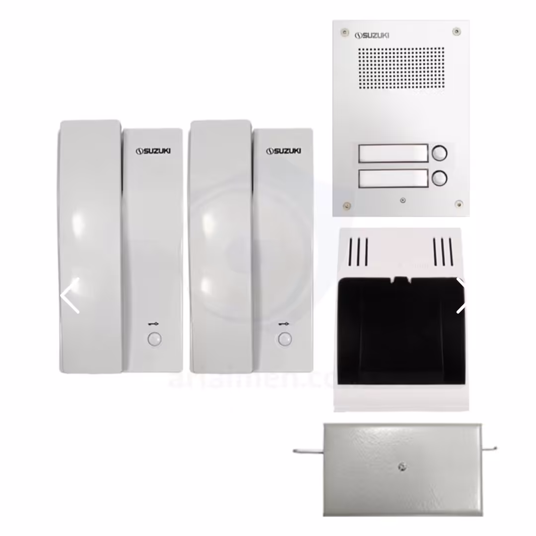 مجموعه  آیفن یا درب بازکن صوتی 2 طبقه مارک سوزوکی هزینه ارسال پست پسکرایه 