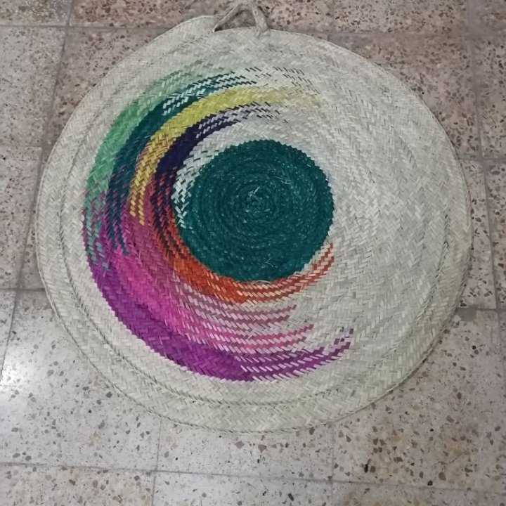 سفره حصیری یک متری دستبافت