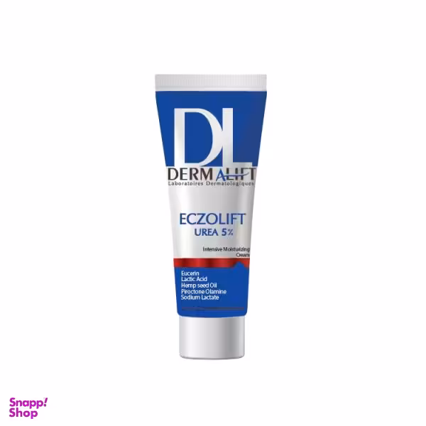 کرم مرطوب کننده درمالیفت (Dermalift) مدل ECZOLIFT UREA 5% حجم 50 میلی‌لیتر