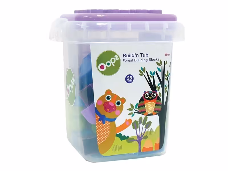 بلوک 28 عددی خرس و جغد oops مدل 13105