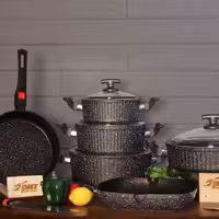 سرویس قابلمه 10 پارچه السا  طوسی  فورج پی ام تی