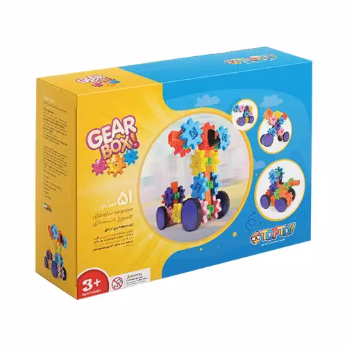 مجموعه سازه های چرخ دنده ای 51قطعه