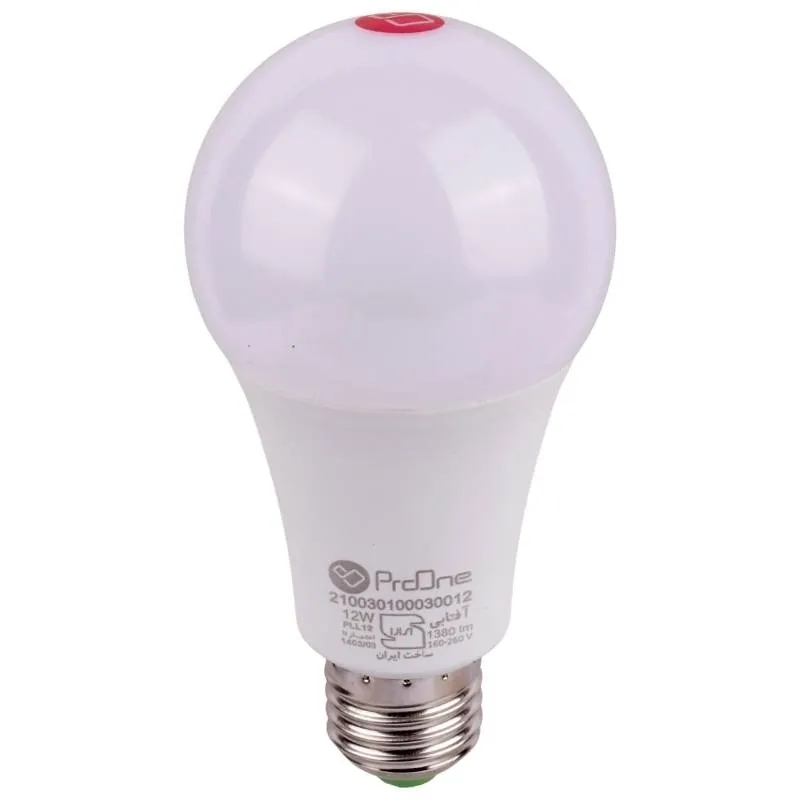 لامپ حبابی LED پرووان مدل PLL12 E27 12W