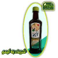 شربت به لیمو سلامتکده جوان فدک (شکرقهوه ای - بهبود ناراحتی کبد و معده)