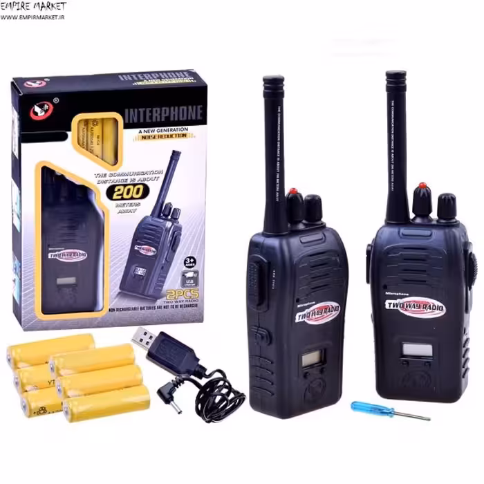 واکی تاکی شارژی مدل YIXU بسته دو عددی