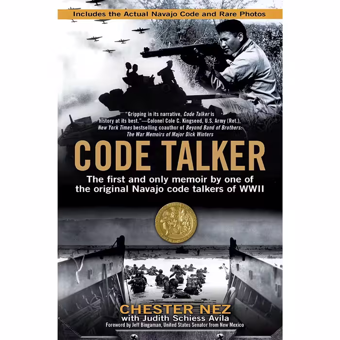 کتاب زبان اصلی Code Talker اثر Chester Nez and Judith Schiess Avila