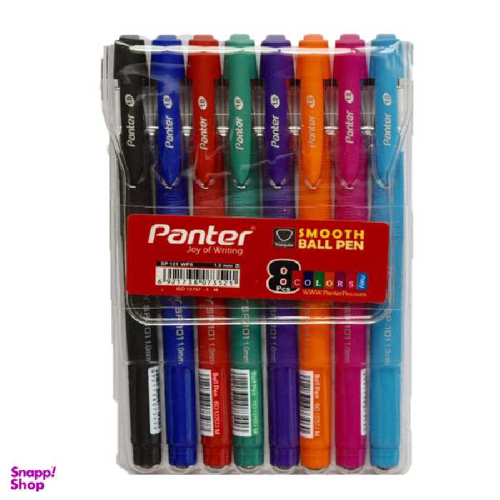 خودکار پنتر مدل SP101 بسته 8 عددی سایز 0.1