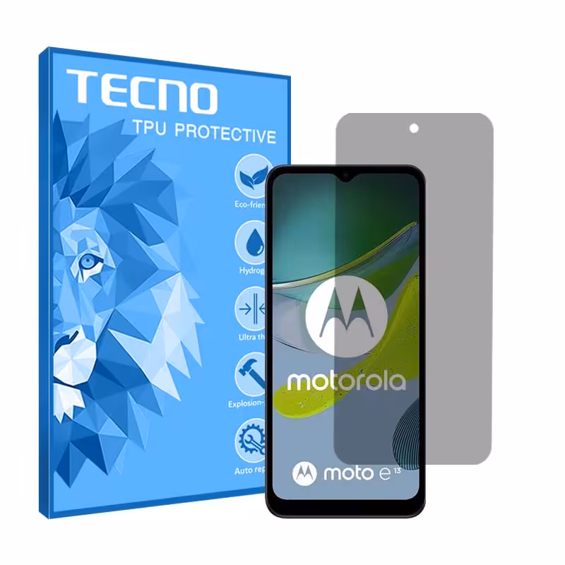گلس موتورولا Moto E13 مدل پرایوسی برند تکنو کد S