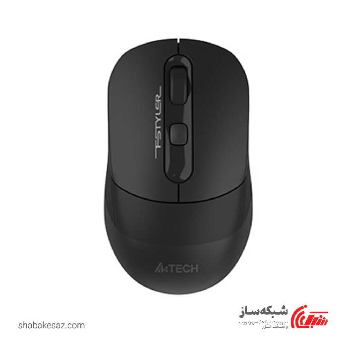 قیمت و خرید ماوس بلوتوث و وایرلس ای فورتک A4tech FB10C با قابلیت شارژ باتری Type C - شبکه ساز