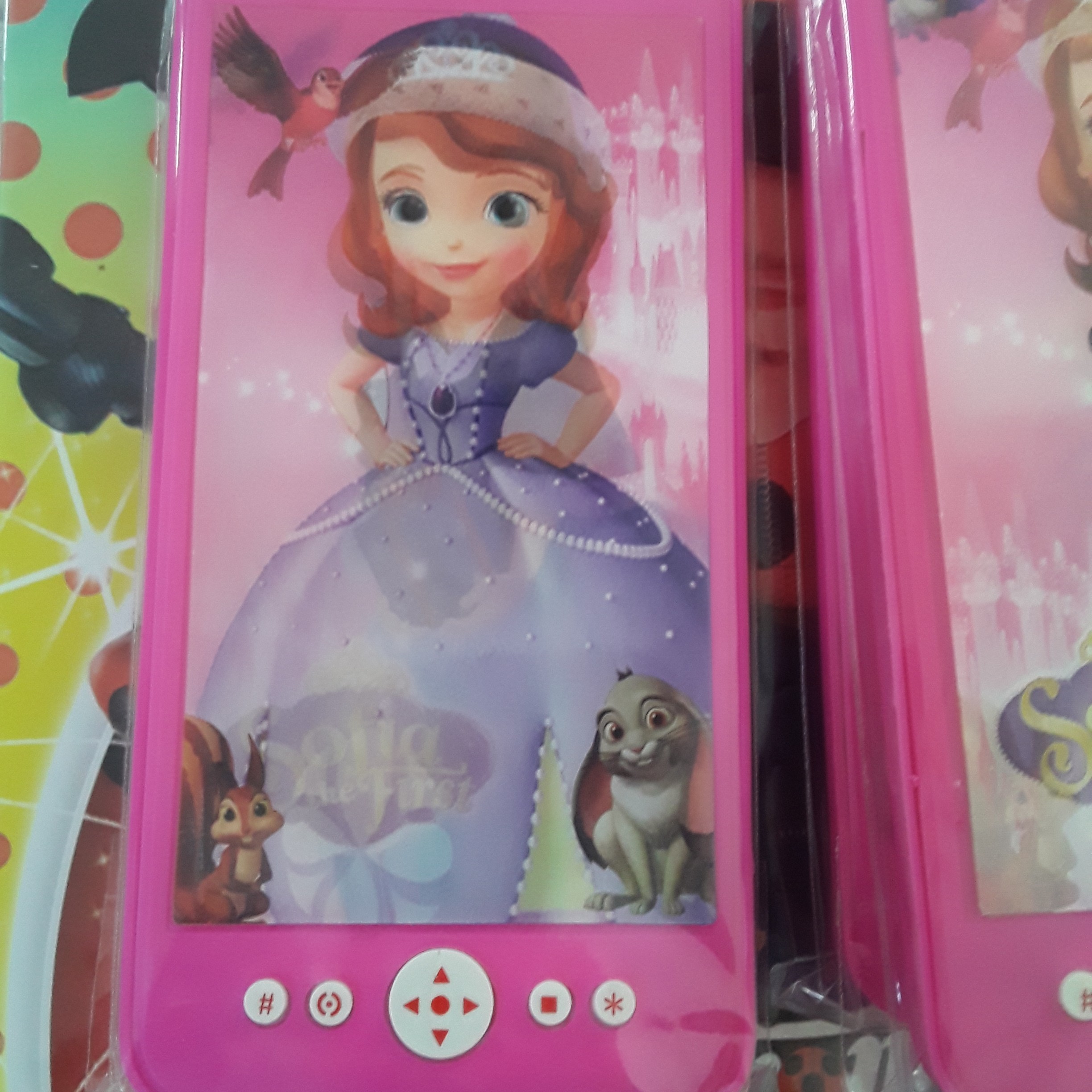 اسباب بازی گوشی موبایل صدادار کار با دو عدد باتری قلمی 