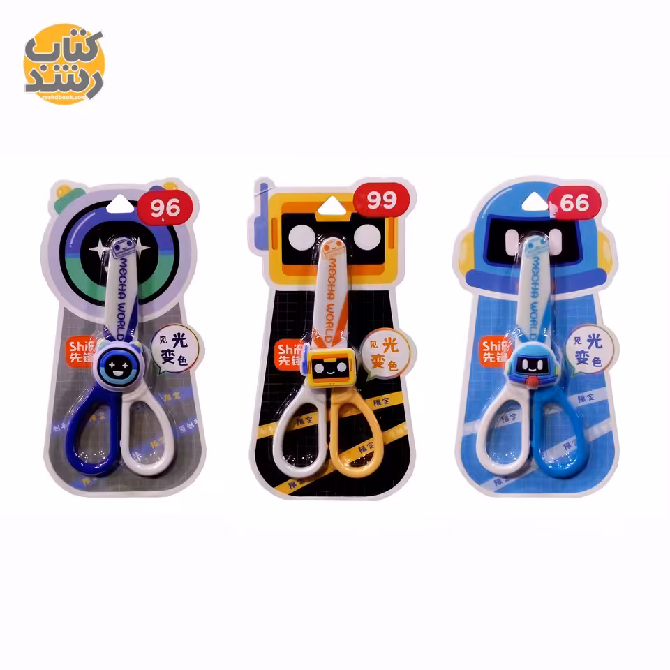 قیچی مهد کودک غلاف دار طرح متنوع