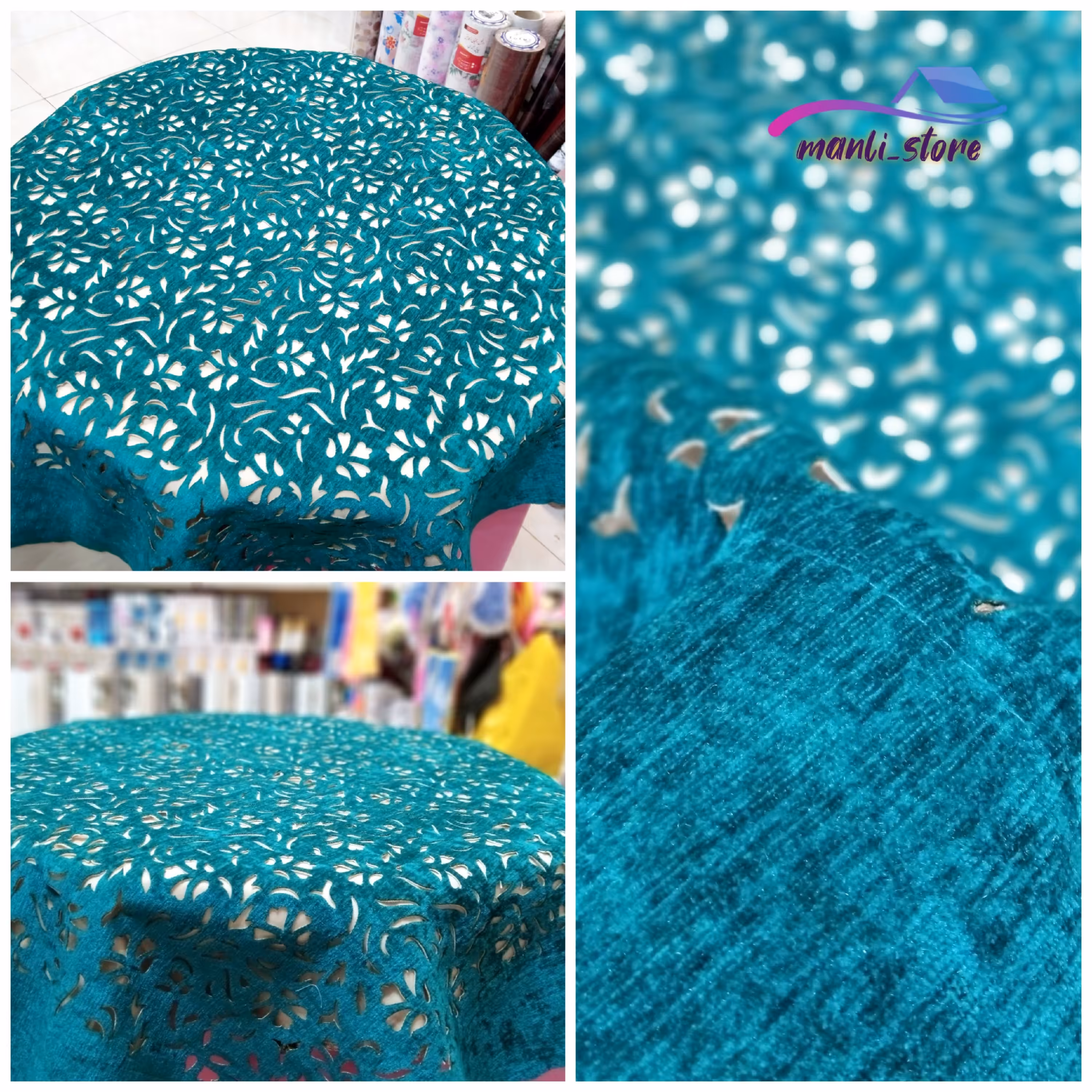 رومیزی مخمل دو رو ماهوت