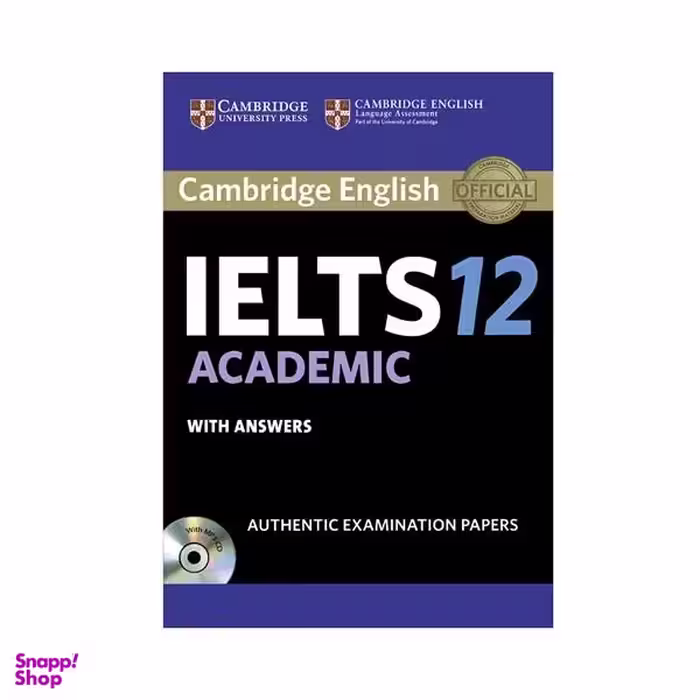 کتاب IELTS Cambridge 12 Academic اثر Cambridge انتشارات جنگل