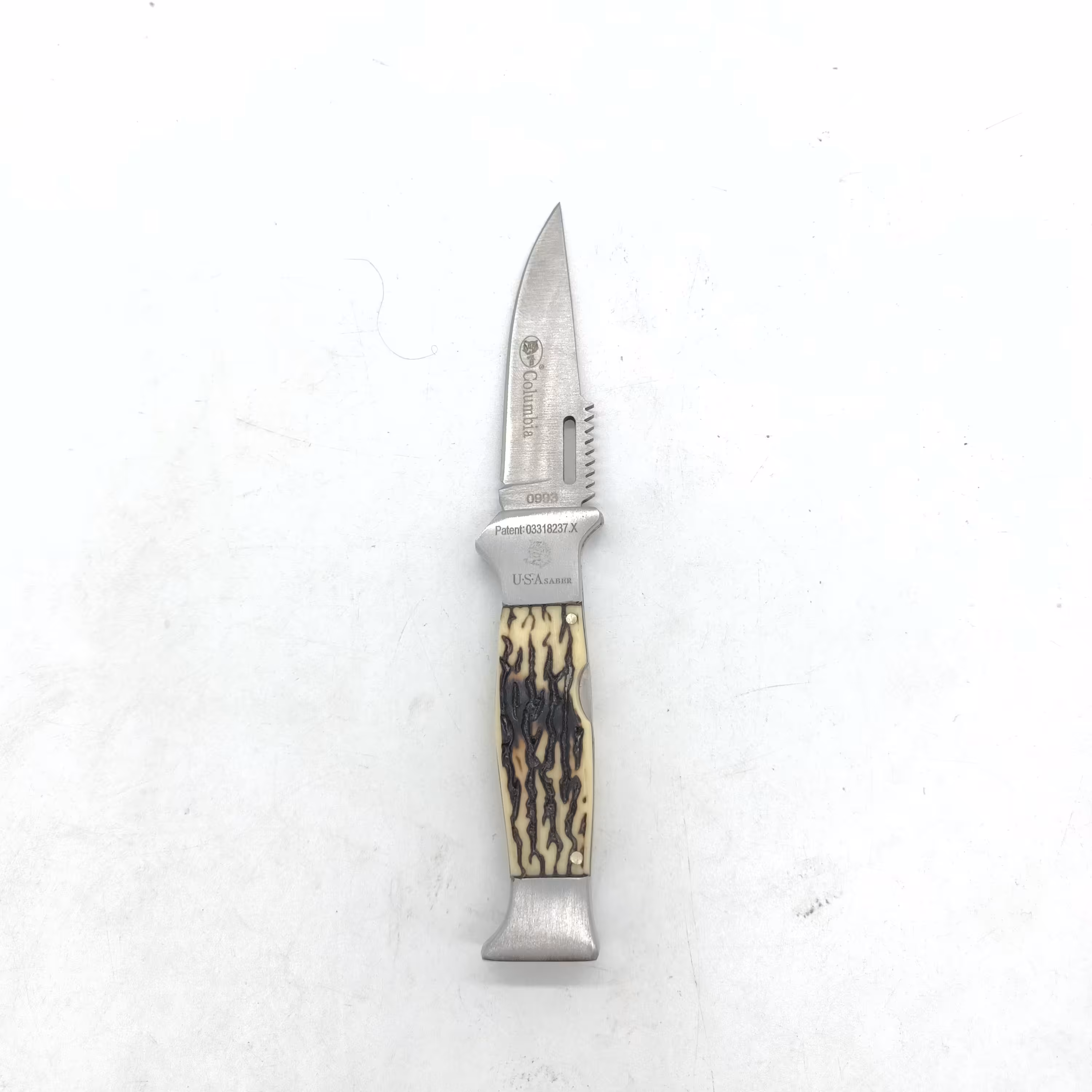 چاقوی طرح دسته شاخ کد500