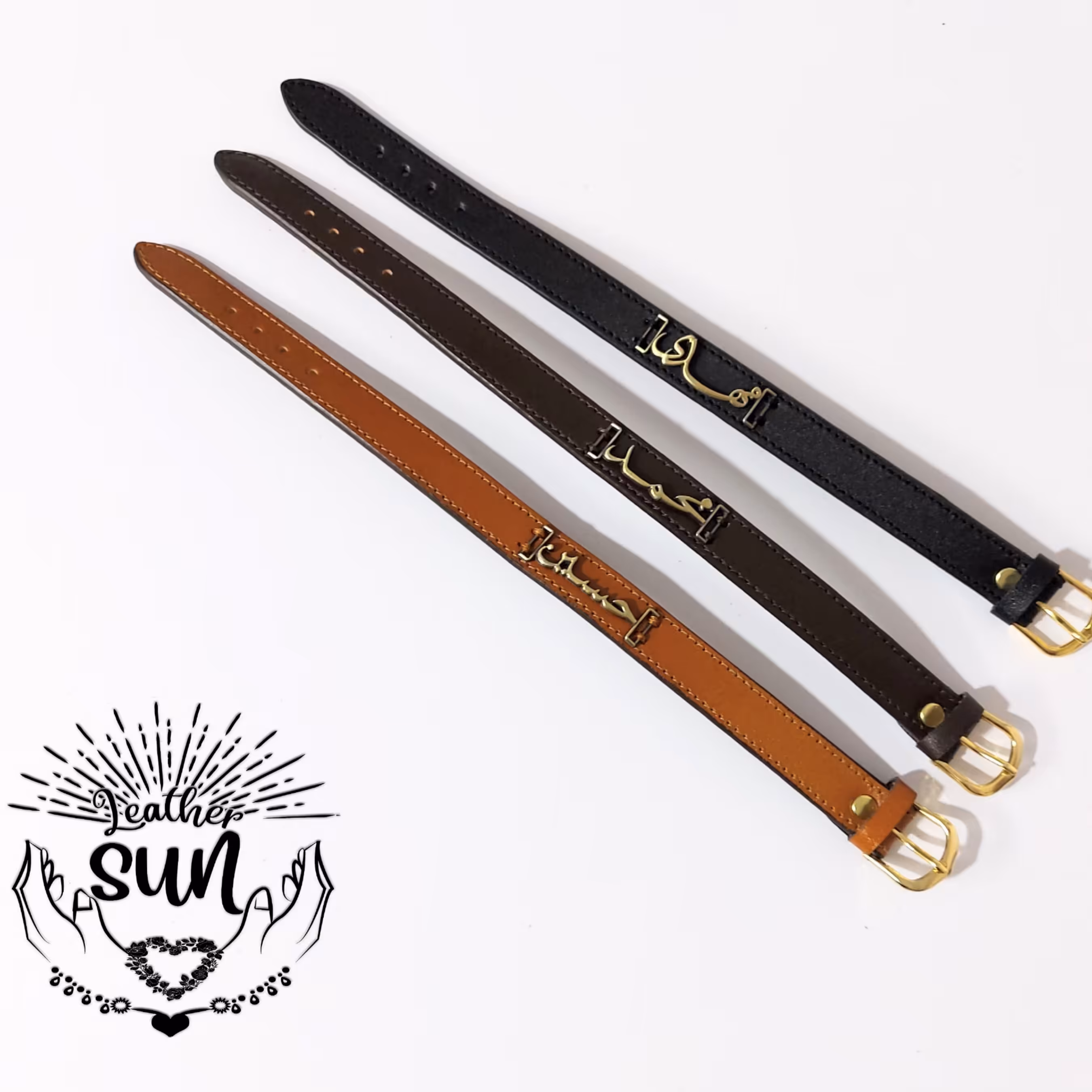 دستبند چرم طبیعی(اقتصادی)