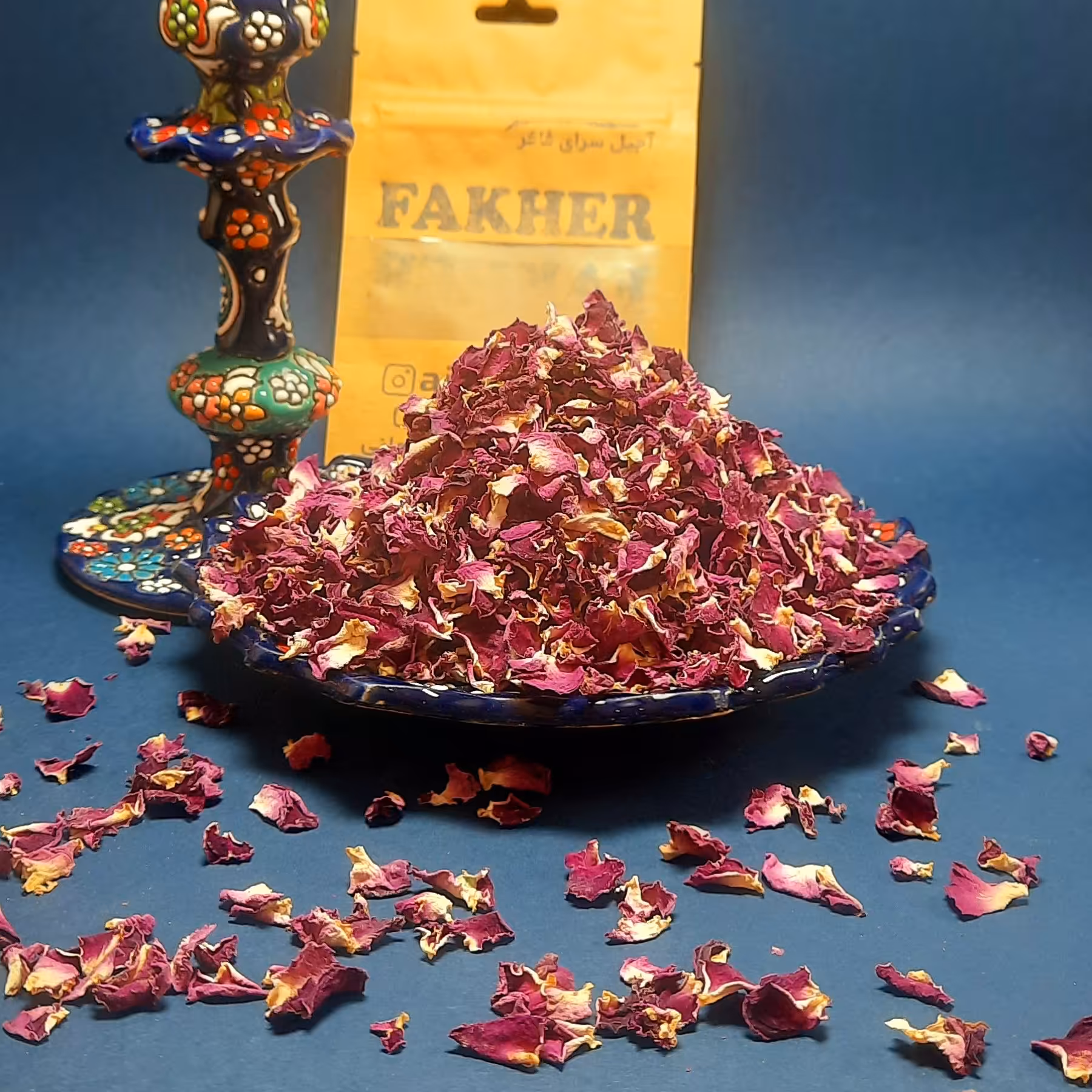 گل سرخ خشک اعلا  (200گرمی) تضمینی 