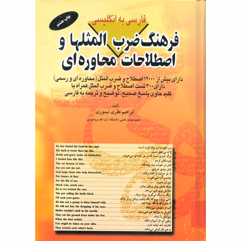 فرهنگ ضرب المثلها و اصطلاحات محاوره ای