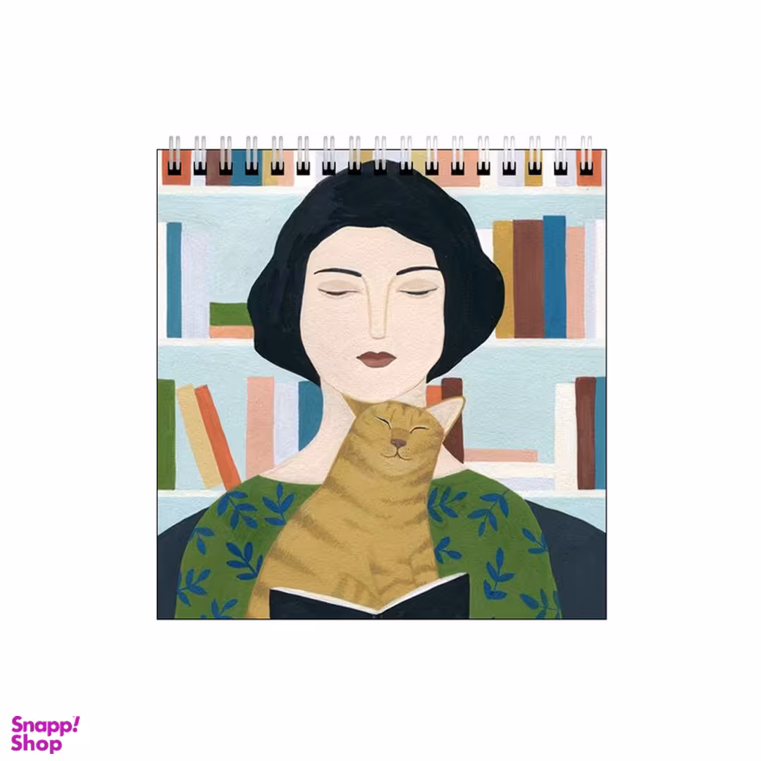 دفتر طراحی بامبیلیپ طرح کتابخانه و گربه کد 7532515