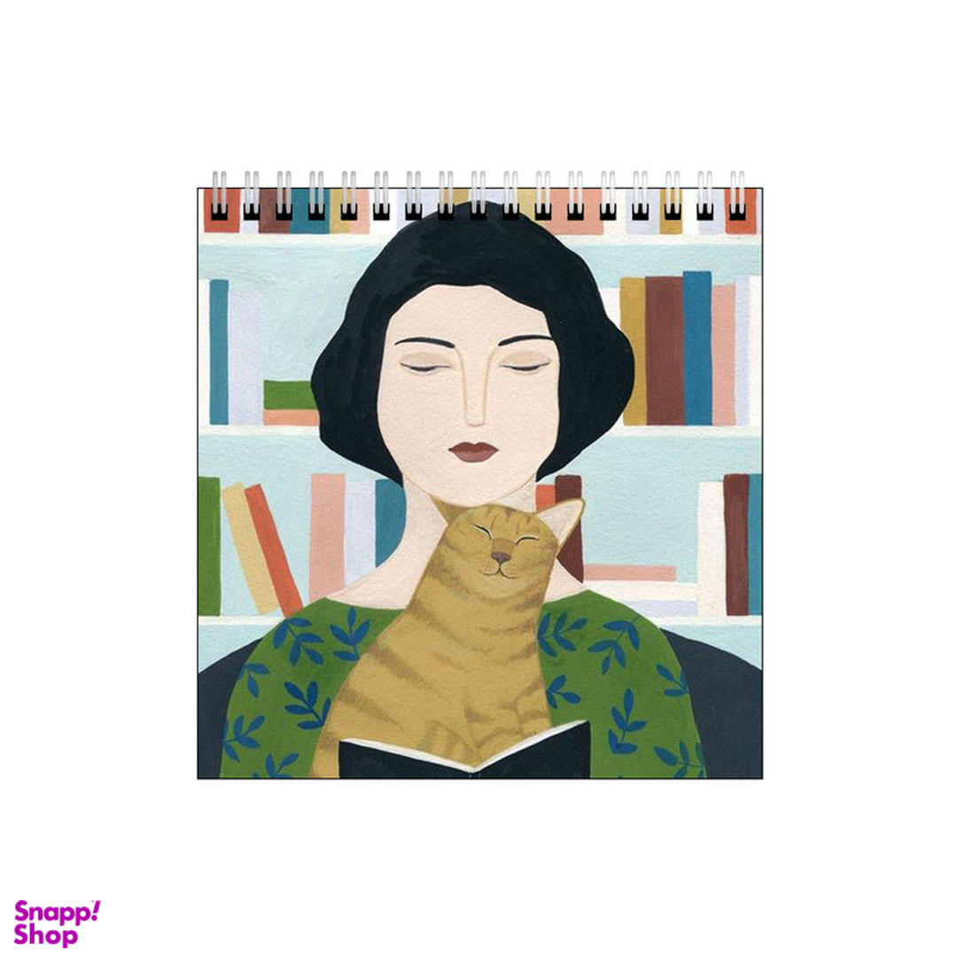 دفتر طراحی بامبیلیپ طرح کتابخانه و گربه کد 7532515