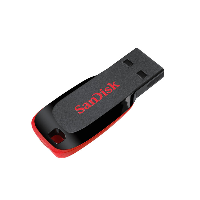 فلش سن-دیسک USB2.0 مدل Cruzer Blade ظرفیت 16 گیگابایتSandisk Cruzer Blide USB 2.0 Flash Memory - 16GB