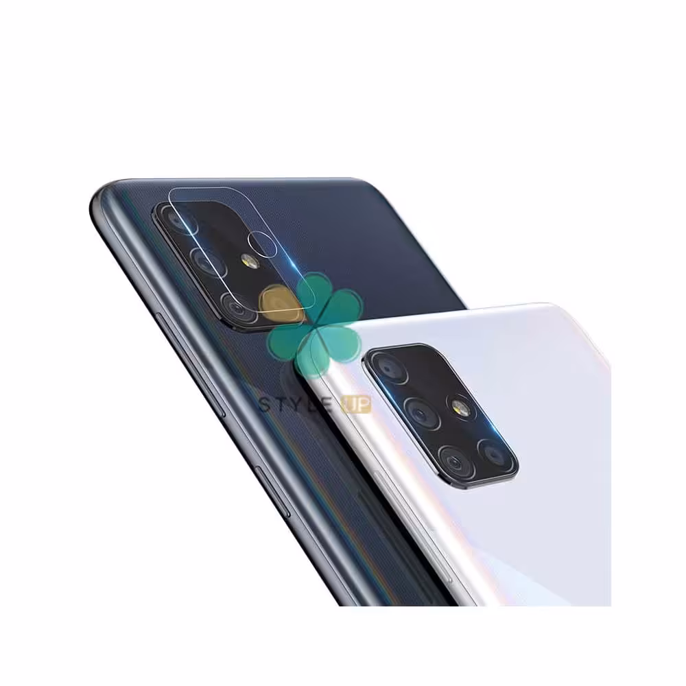 گلس لنز دوربین نیلکین گوشی سامسونگ Galaxy A71 5G مدل Invisifilm - پک دوتایی