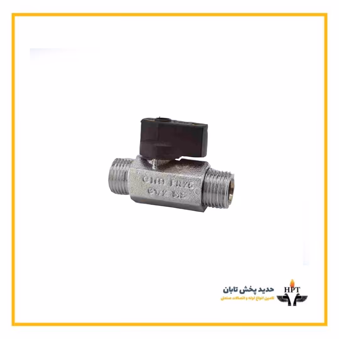 شیر مینی والو برنجی دو سر روپیچ سیم ایتالیا– مدل Cim 015