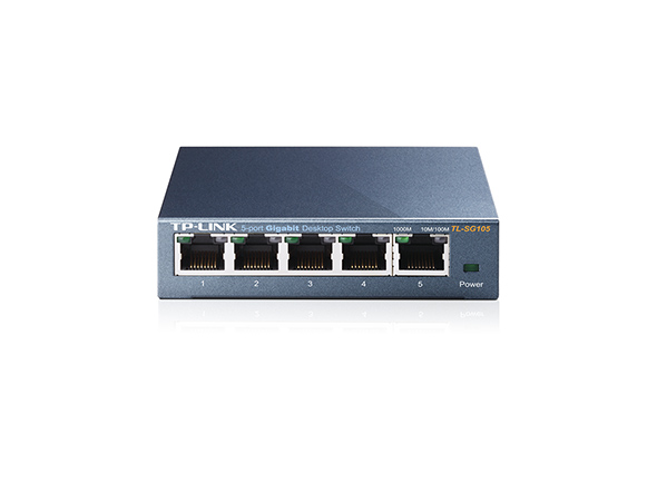 سوئیچ 5 پورت دسکتاپ و غیر مدیریتی تی پی لینک مدل اس جی 105