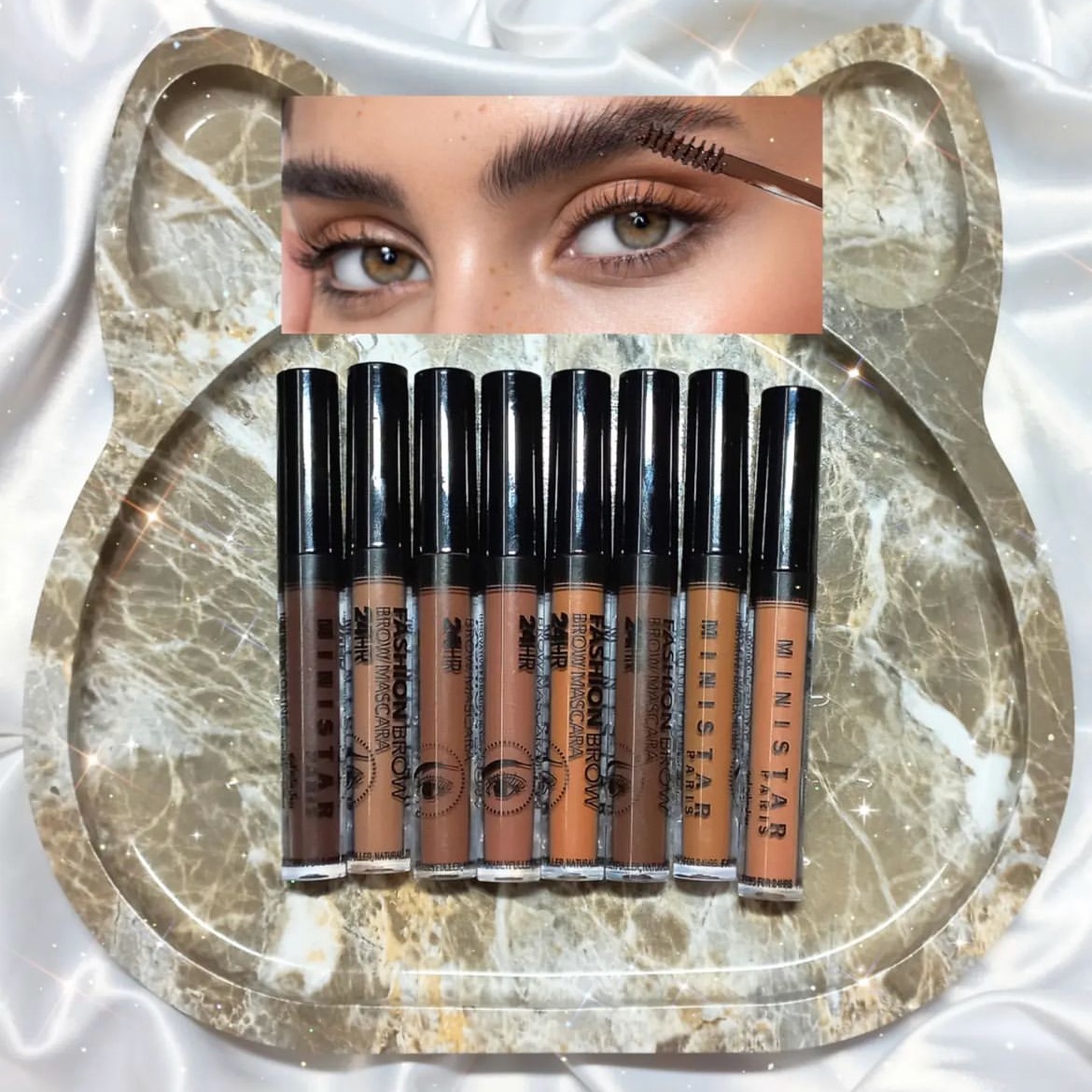 ریمل ابرو برند fashion browضدآب شماره 105
