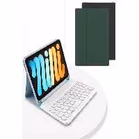 قاب کیبورددار آیپد مینی 6 کوتتسی Coteetci iPad Mini 6 Bluetooth keyboard  leather case 61030