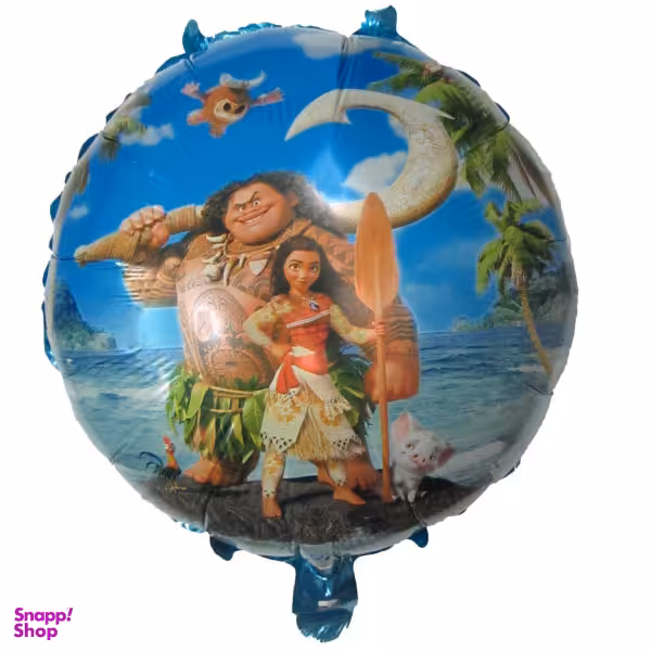 بادکنک فویلی مدل دورو طرح موآنا کد 23