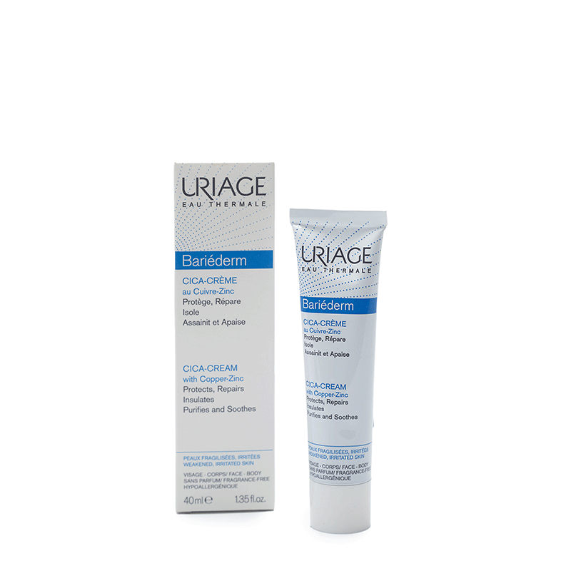 کرم ترمیم کننده سیکا باریدرم اوریاژ Uriage Bariéderm Cica Repair Cream • خوش آرا