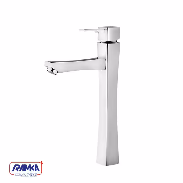 شیر روشویی بلند آوینا کروم کاویان