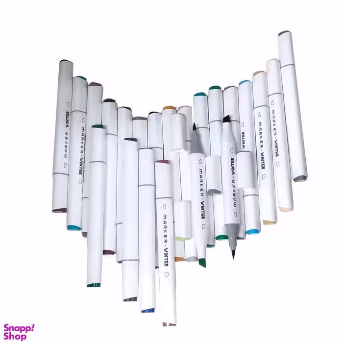 ماژیک راندو دوسر Winter کد M2W22 مجموعه 22 عددی