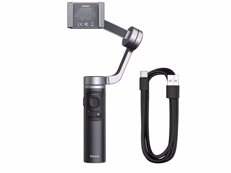 گیمبال گوشی موبایل بیسوس Baseus Smartphone Handheld Gimbal Stabilizer SUYT-D0G