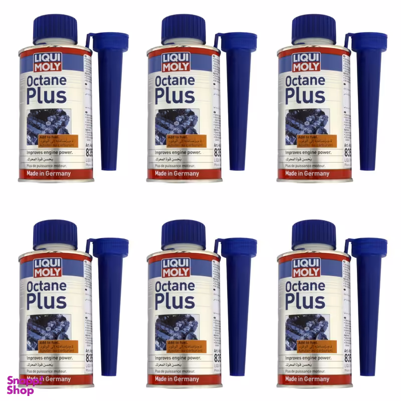 اکتان بوستر و مکمل سوخت لیکومولی مدل پلاس حجم 150 میلی لیتر بسته 6 عددی