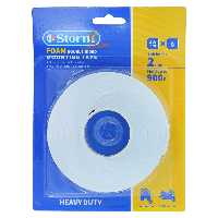 قیمت و خرید چسب دو طرفه فومی نواری 3 متر 2137 استورم STORM