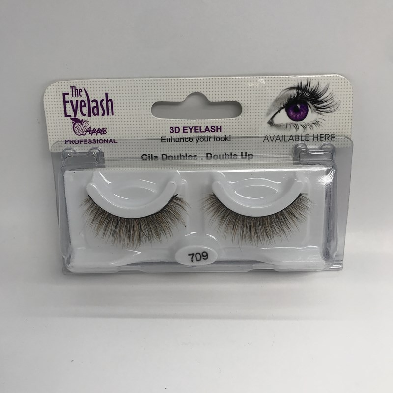 مژه مصنوعی نواری 3D اپل 709 قهوه ای - APPLE