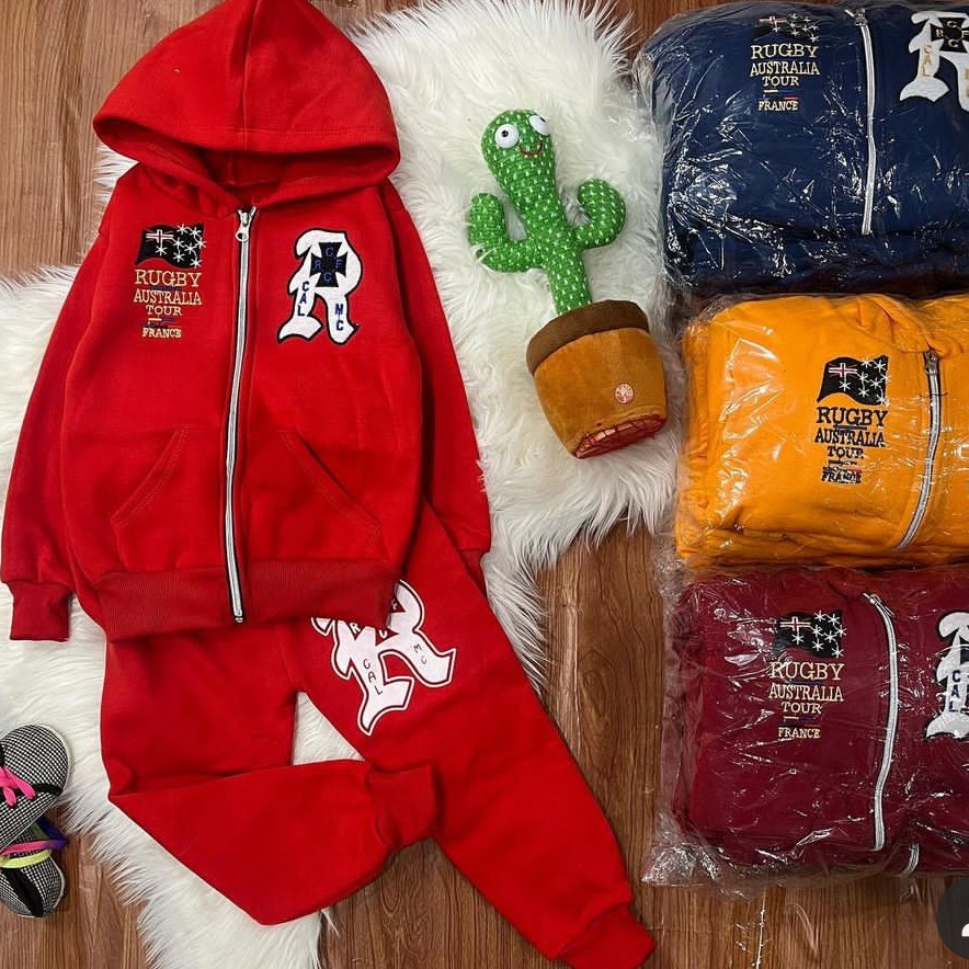 لباس بچه گانه،شویشرت شلوار اسپرت(دخترانه،پسرانه)اسپان دورس کرکدار،طبق ژورنال